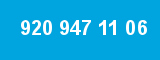 920 947 11 06